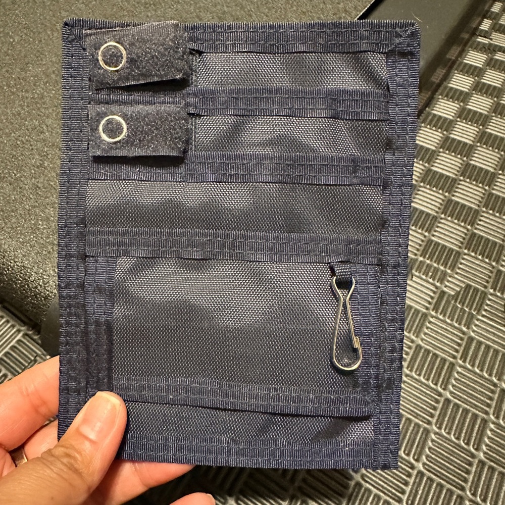 Navy Blue Nurse Pouch Organizer- NWOT